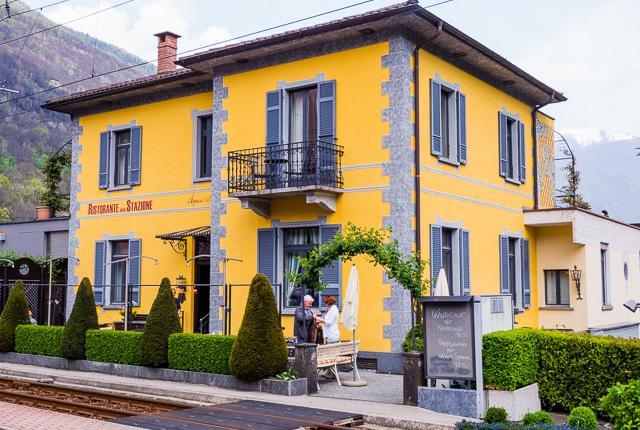 Bed and Breakfast Ristorante Della Stazione Da Yanelo Intragna Exteriér fotografie